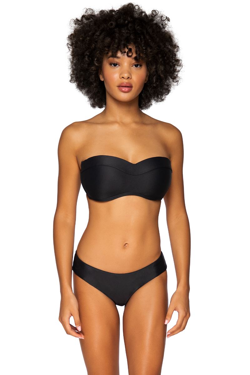 strapless swimsuit for big busts