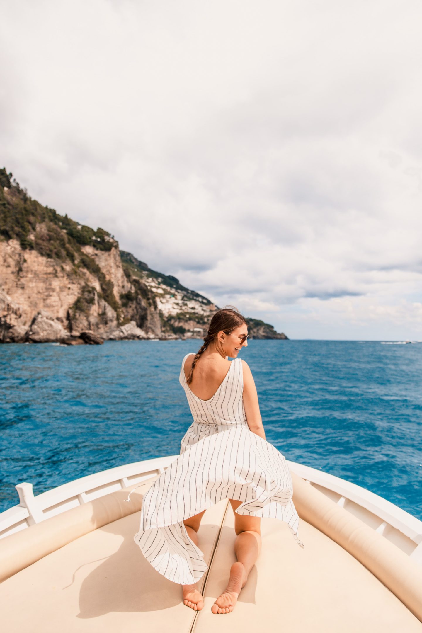 Unforgettable Experience Sailing Along the Amalfi Coast Italy | Positano Summer Travel Day Trip Blue Star Positano