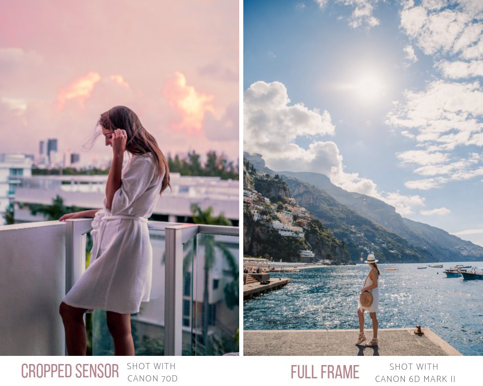 Best Cameras for Travel Bloggers & Instagram | How to Choose Cropped Sensor or Full Frame DSLR Camera Dana Berez Travel Blog