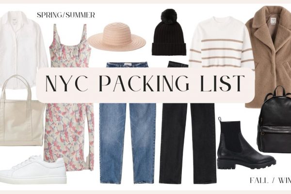 NYC Packing List
