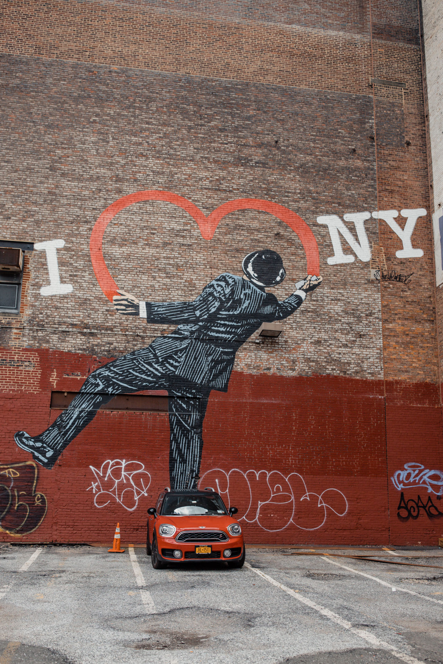 I Love New York Mural NYC