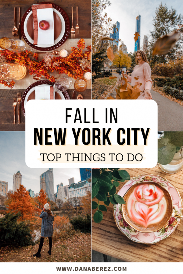 Fall in NYC: Cute Things to do this Autumn - Dana Berez