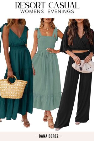 Casual Positioning Print Loose Resort Shirt Midi Dress