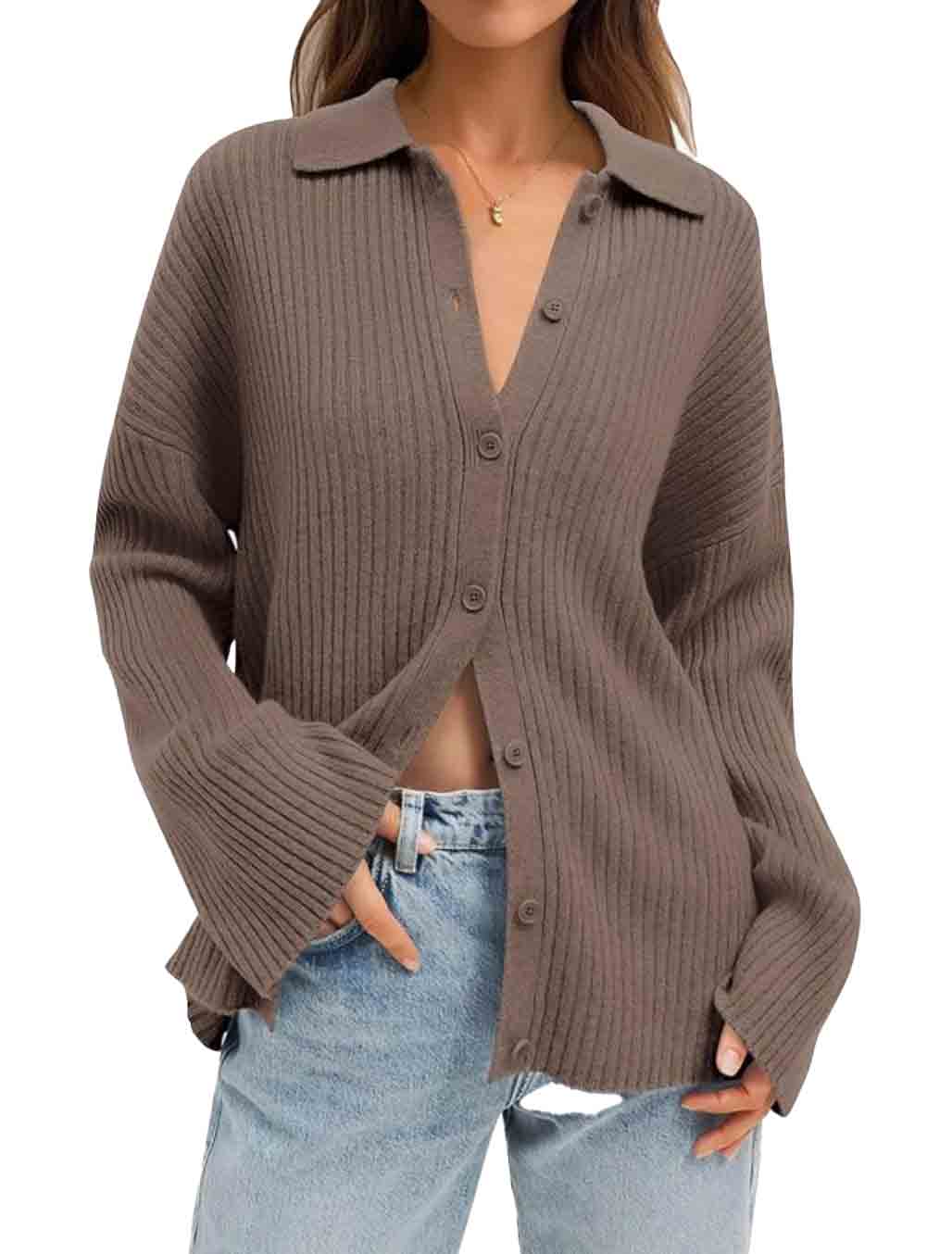 amazon collared sweater
