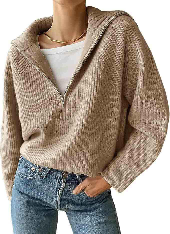 Amazon ribbed pullover sweater