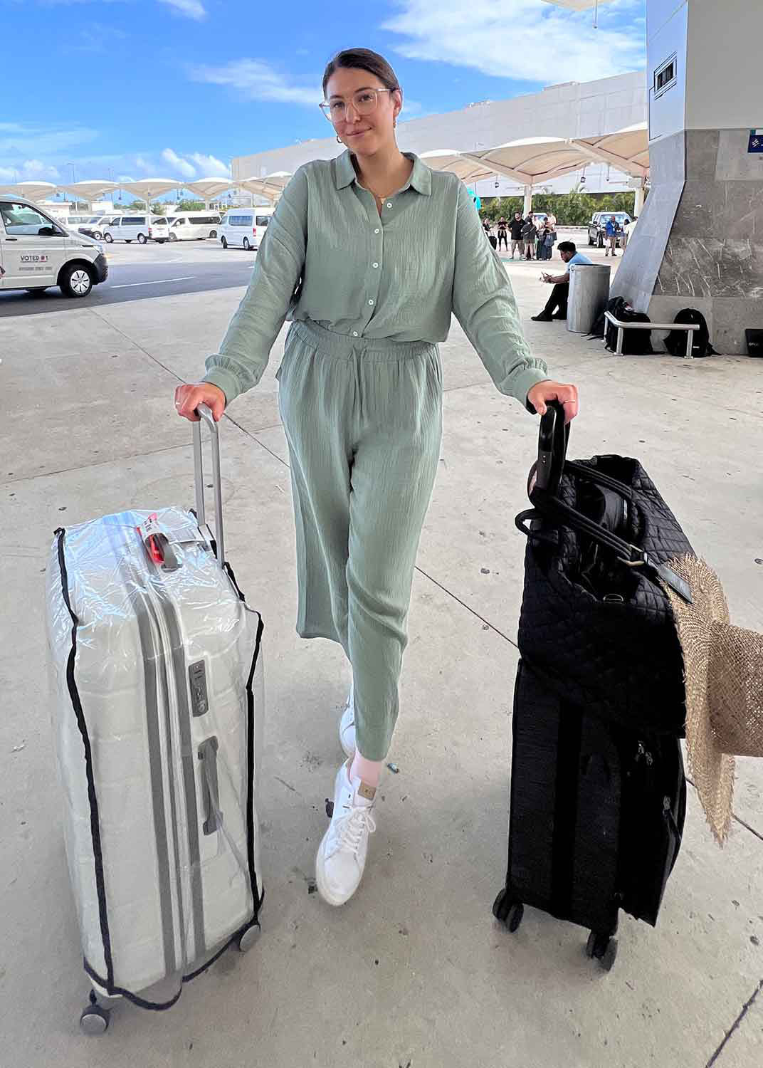 Cancun Airport Outfit