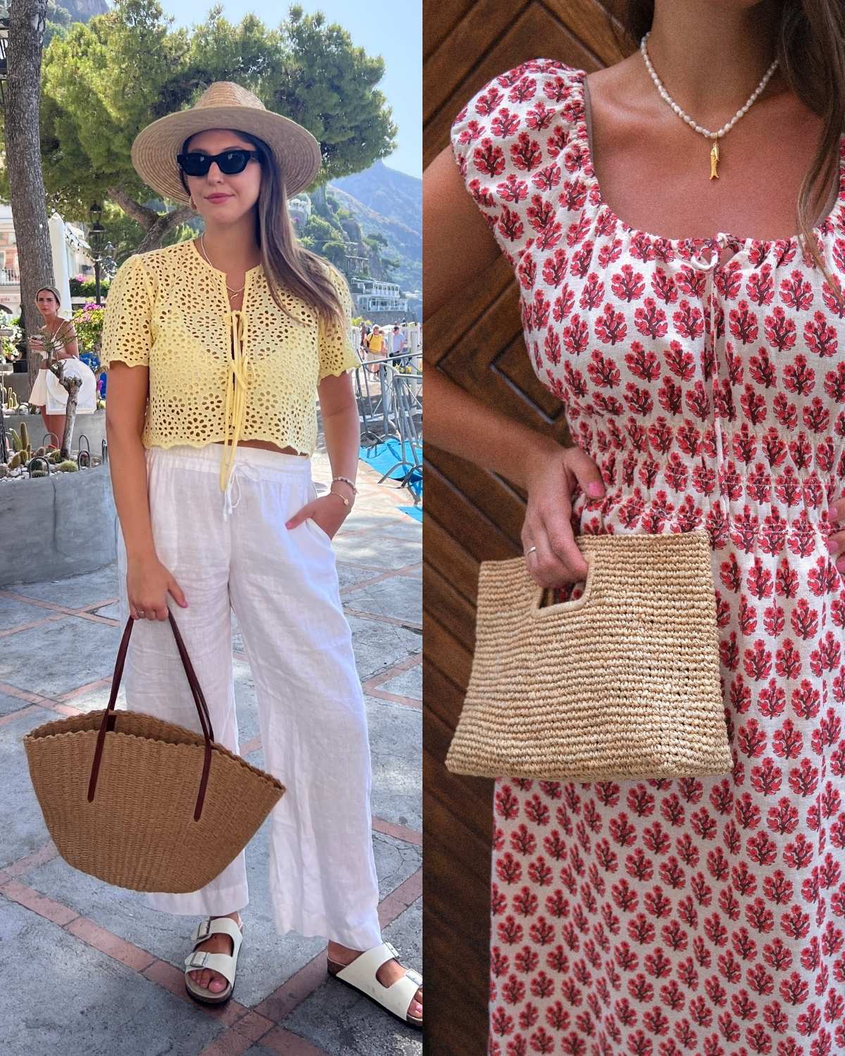 bags to wear in amalfi coast