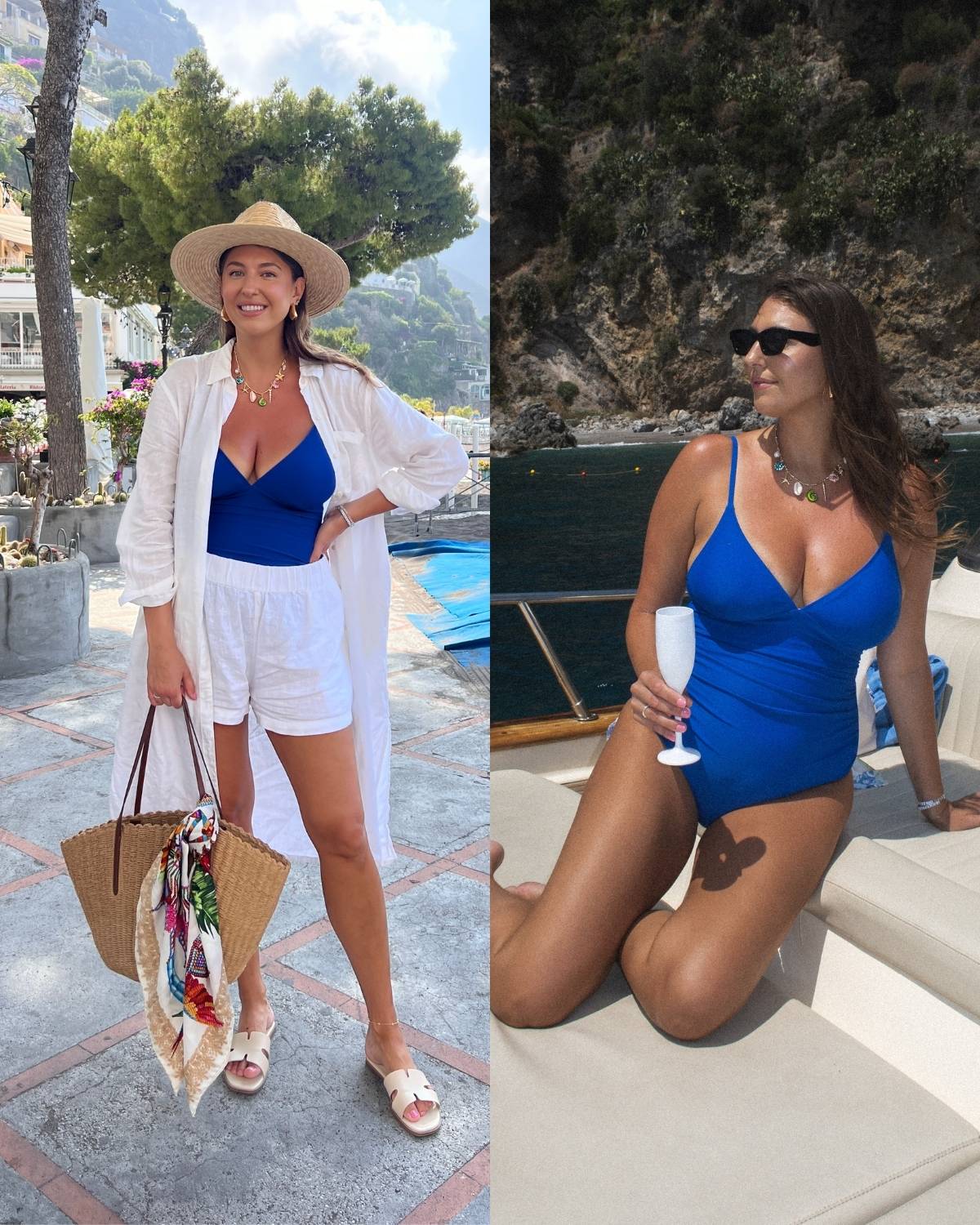 Boat day outfit Amalfi
