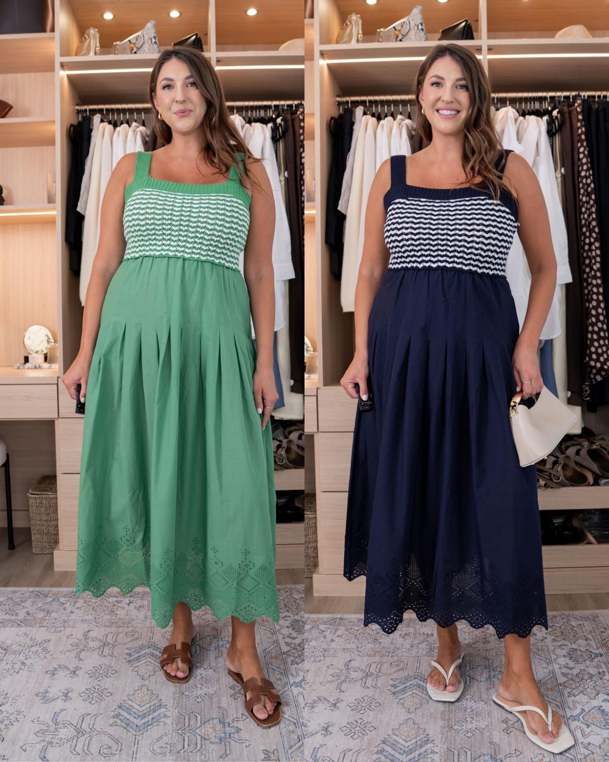 Walmart Summer Collection Crochet Bodice Dress