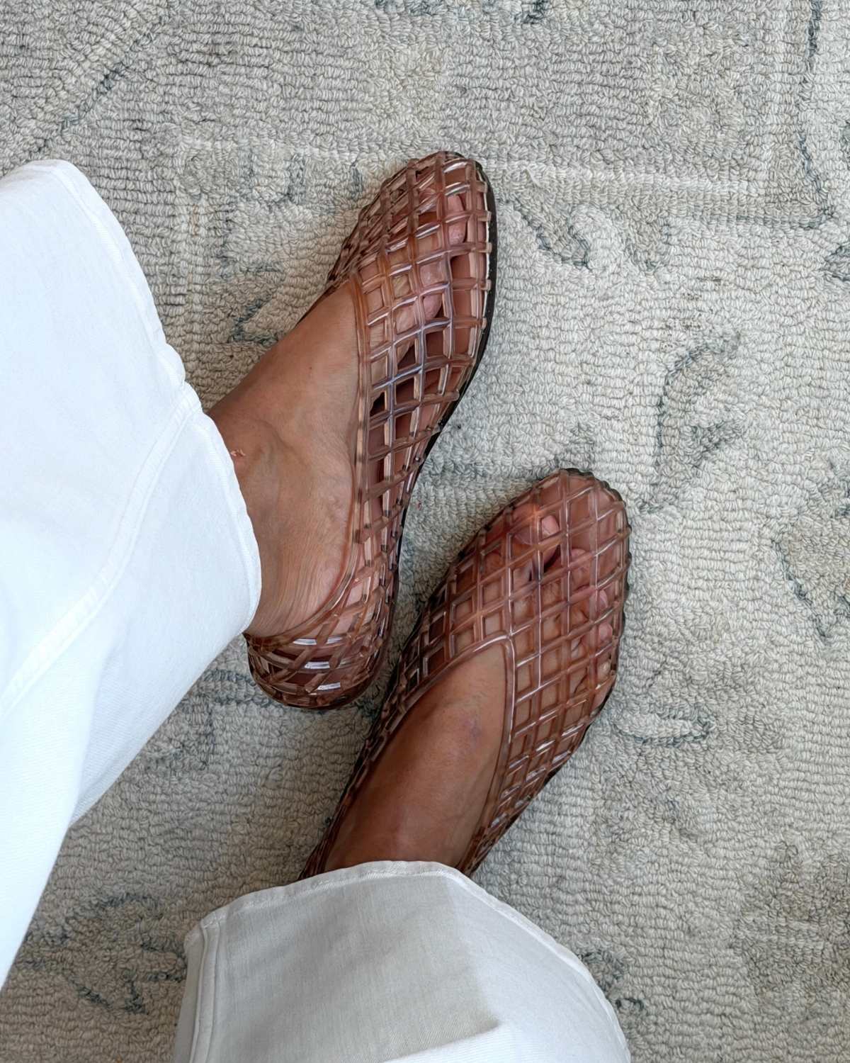 Amazon Cushionaire jelly flats
