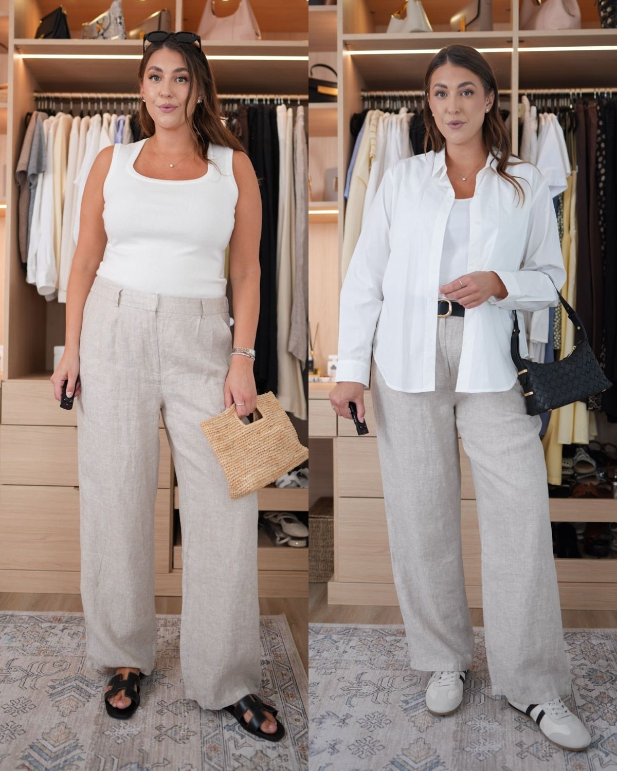 what shoes to wear with linen pants
