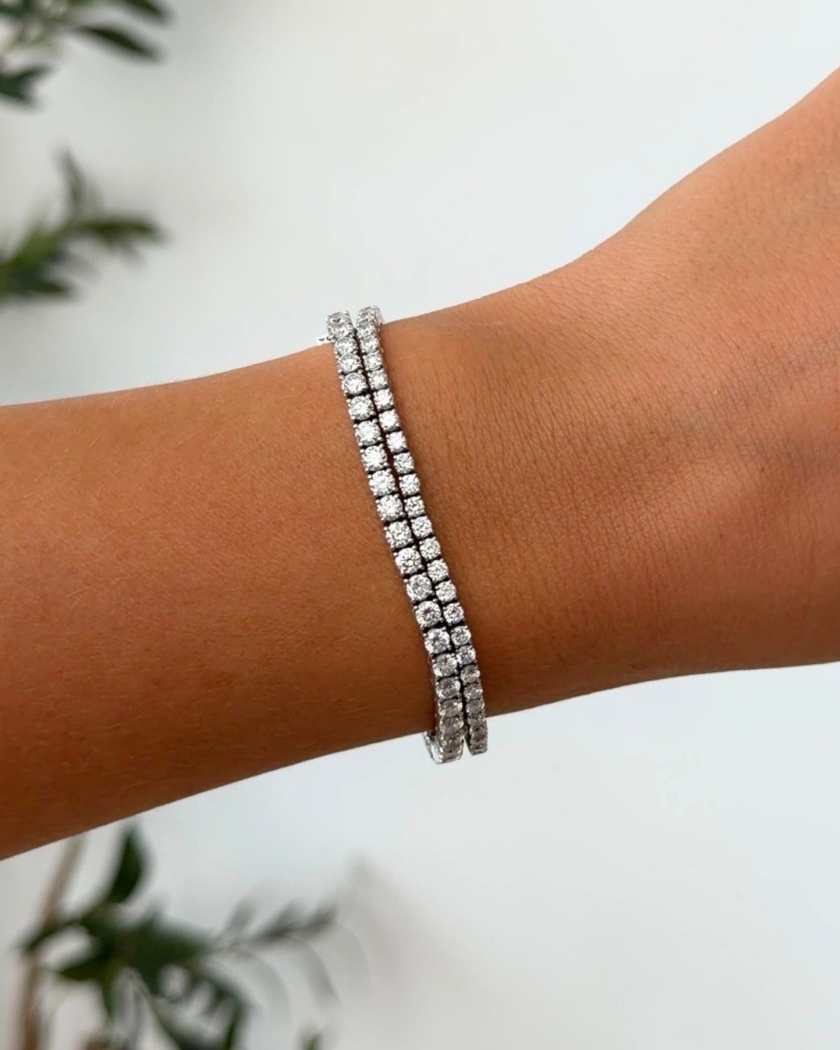 Quince 7ct diamond bracelet vs 4ct diamond bracelet