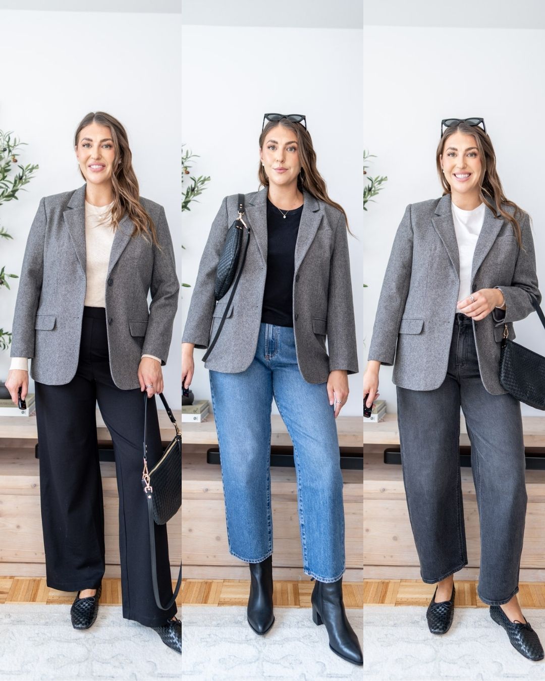 quince recycled wool blazer