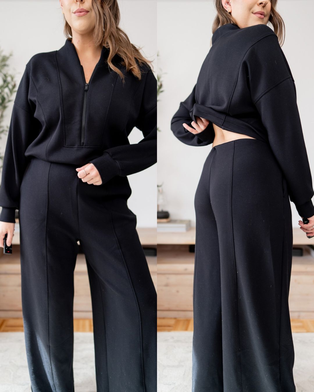 Black Spanx Air Essentials Jumpsuit